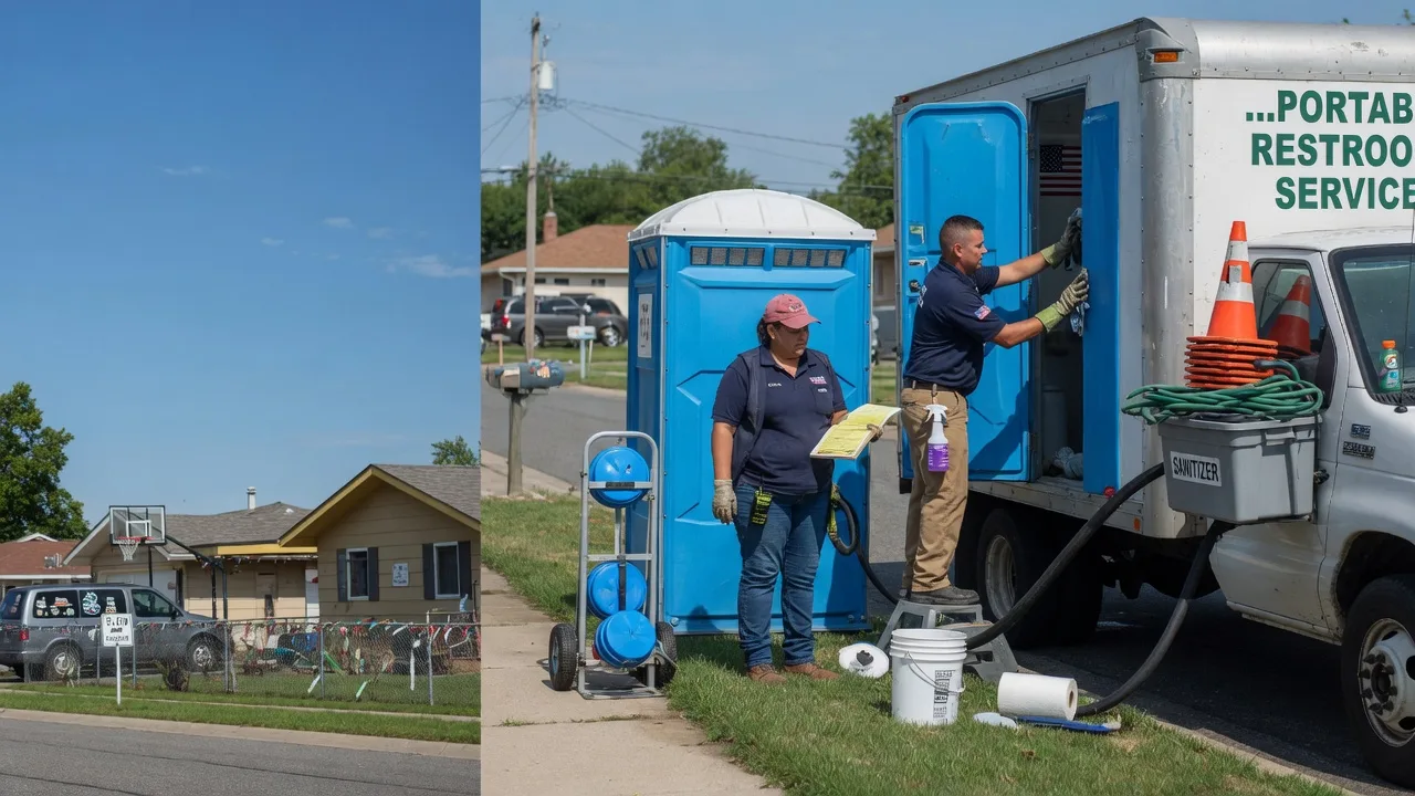 Portable Toilet Rental in Miller City, IL near me